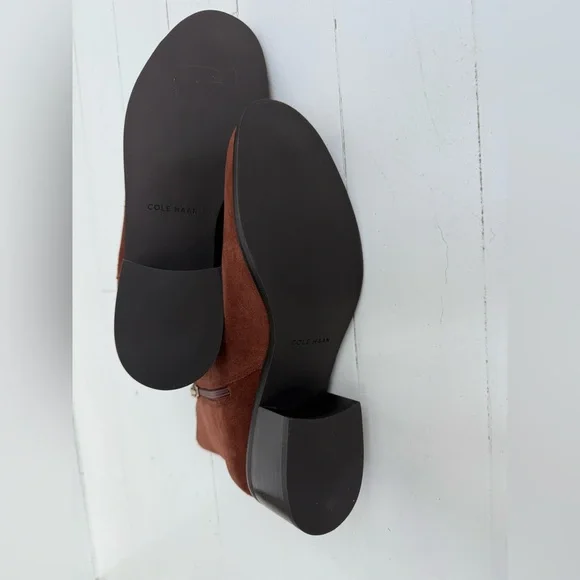 NWOT Cole Haan Haidyn Suede Ankle Boots - Picture 6 of 9